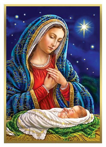 Madonna & Child Christmas Cards - Box - Gerken's Religious Supplies