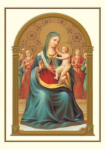 Blessed Madonna and Child Christmas Cards - Box - Gerken's Religious Supplies