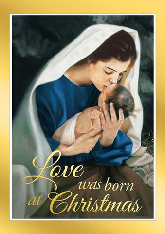 Love was Born at Chrismas Cards - Box - Gerken's Religious Supplies