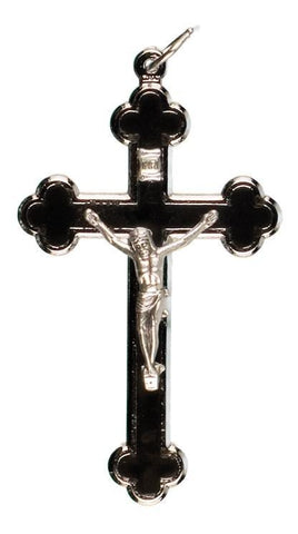 Nickel Bound Crucifix 3-1/4" - Gerken's Religious Supplies