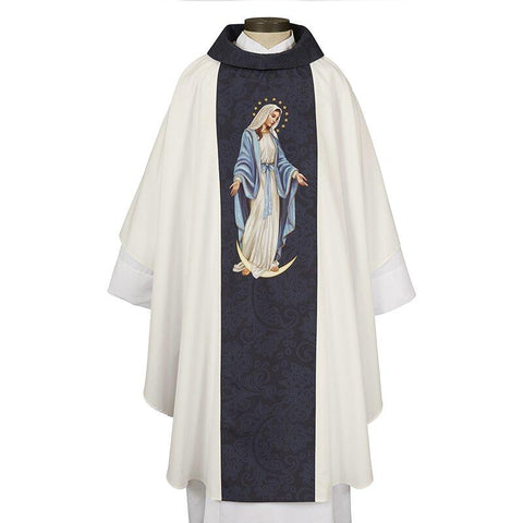 Our Lady of Grace Chasuble - Gerken's Religious Supplies