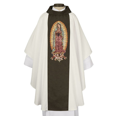 Printed Our Lady of Guadalupe Chasuble - Gerken's Religious Supplies
