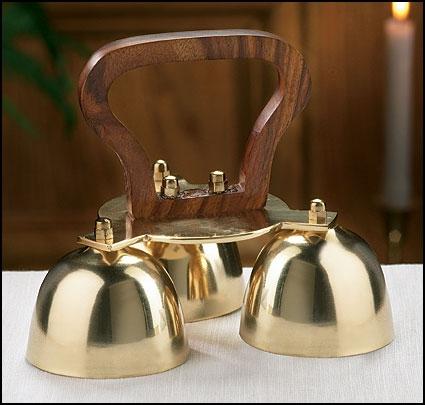 3 Bell Altar Bells - Gerken's Religious Supplies