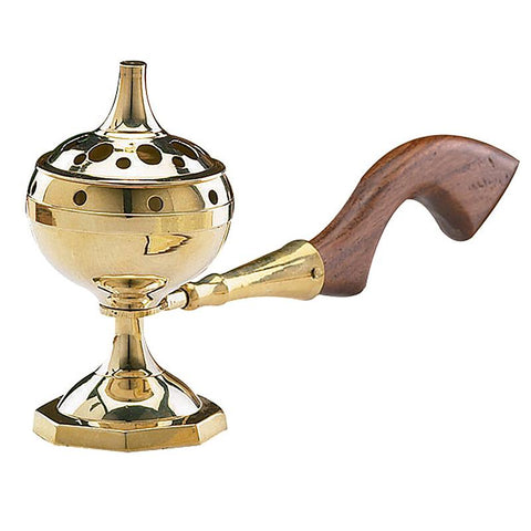 Long Handled Incense Burner - Gerken's Religious Supplies