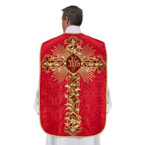 Emmanuel Collection Roman Chasuble with Accessories  - Gerken's Religious Supplies