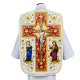 Tetelestai Collection Roman Chasuble with Accessories - Gerken's Religious Supplies