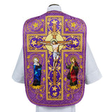 Tetelestai Collection Roman Chasuble with Accessories - Gerken's Religious Supplies