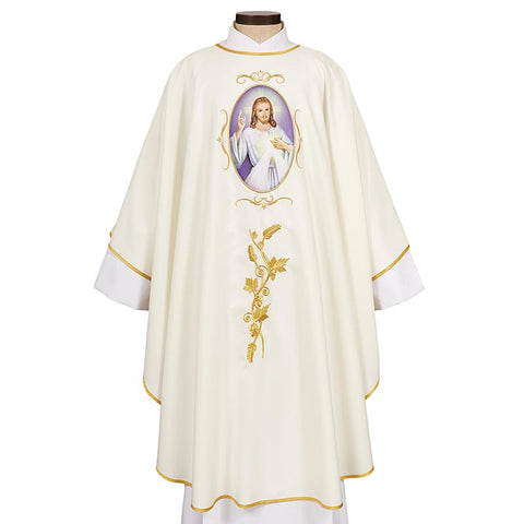 Amalfi Collection Chasuble - Divine Mercy - Gerken's Religious Supplies