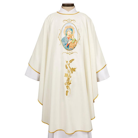 Amalfi Collection Chasuble - Our Lady of Perpetual Help - Gerken's Religious Supplies