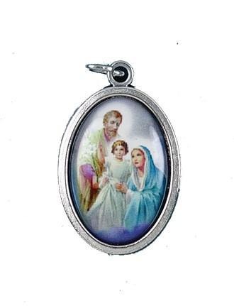 Holy Family Oxidized Picture Medal - Gerken's Religious Supplies