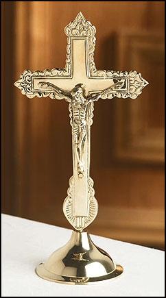 Ornate Standing Crucifix - Gerken's Religious Supplies