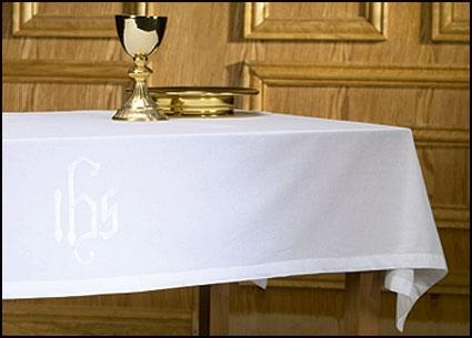IHS Altar Frontal - Poly/Cotton - Gerken's Religious Supplies