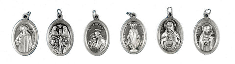 1" Oxidized Medals - 100 Options to Choose From! - Gerken's Religious Supplies