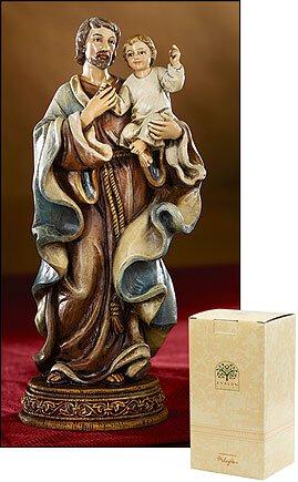 St. Joseph and Child 6.5" Statue - Gerken's Religious Supplies