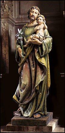 St. Joseph with Child 48" Statue - Gerken's Religious Supplies