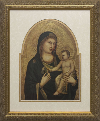 Madonna and Child Framed Art - 12" X 16" - Gerken's Religious Supplies