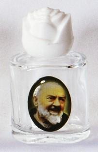 Padre Pio Holy Water Bottle - Gerken's Religious Supplies