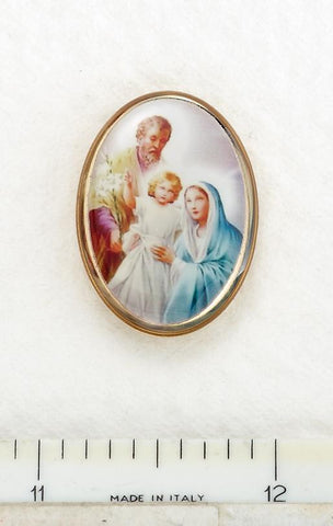 Holy Family Lapel Pin - Large - Gerken's Religious Supplies