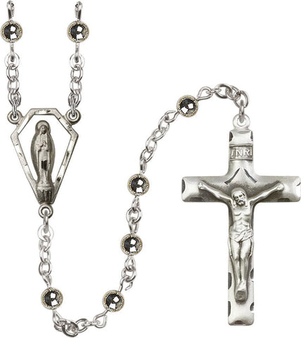 5mm Sterling Silver Round Rosary - Gerken's Religious Supplies