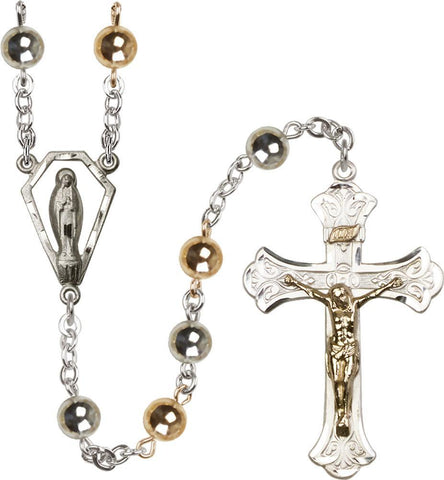 7mm Sterling Silver Round Rosary - Gerken's Religious Supplies