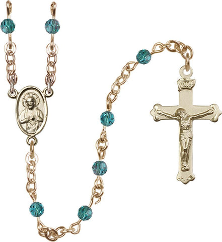 4mm Zircon Swarovski Rosary - Gerken's Religious Supplies