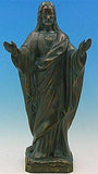 Blessing Sacred Heart of Jesus Outdoor Statue with Bronze Finish, 24" - Gerken's Religious Supplies