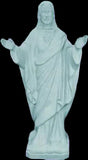 Blessing Sacred Heart of Jesus Outdoor Statue with Granite Finish, 24" - Gerken's Religious Supplies