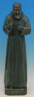 Padre Pio Outdoor Statue with Bronze Finish, 24" - Gerken's Religious Supplies