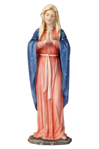 Adoring Virgin in Color 11.75"