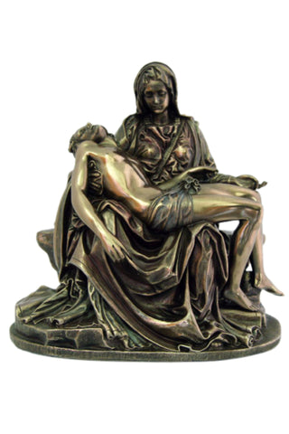 Pieta in Cold Cast Bronze 6.25"