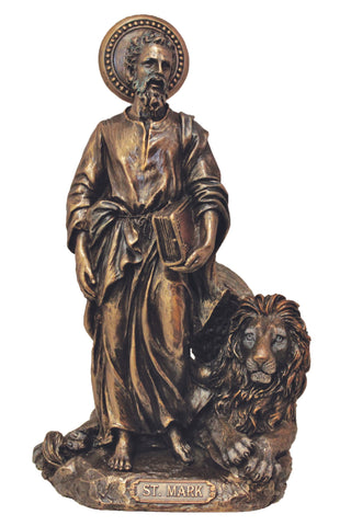 St. Mark in Cold Cast Bronze 8"