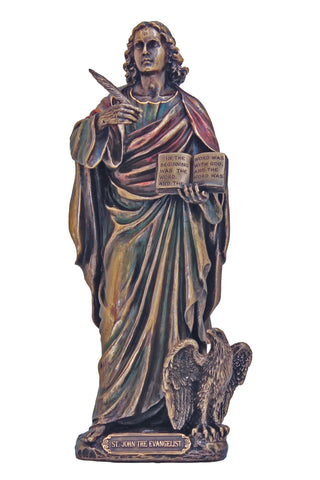 St. John in Cold Cast Bronze 8"