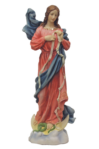 Our Lady Undoer of Knots in Color 12"