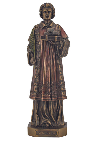 St. Stephen in Cold Cast Bronze 9"