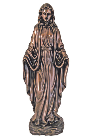 Lady of Grace in Cold Cast Bronze 20"