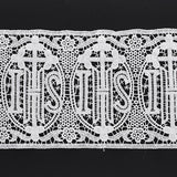 IHS & Latin Cross Lace Surplice - Gerken's Religious Supplies