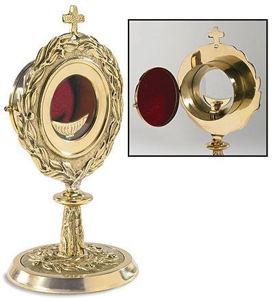 Monstrance with Removable Luna - Gerken's Religious Supplies