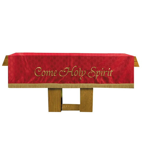 Maltese Cross Jacquard Altar Frontal - Red - Gerken's Religious Supplies