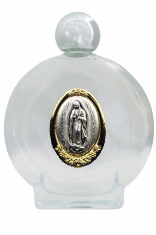 Our Lady of Guadalupe Holy Water Bottle 3.25 x 4.5" - Gerken's Religious Supplies