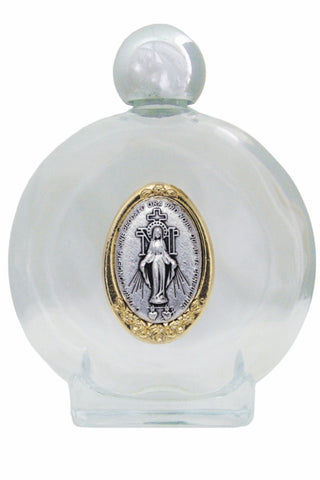 Miraculous Medal Holy Water Bottle 3.25 x 4.5" - Gerken's Religious Supplies