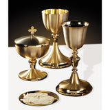 Bright Cut Chalice and Paten Set - Gerken's Religious Supplies