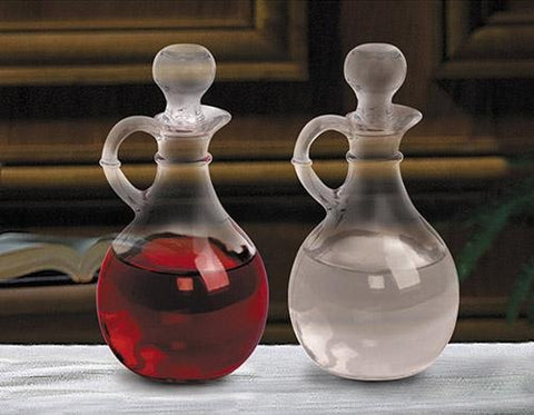 Glass Cruet Set - Gerken's Religious Supplies