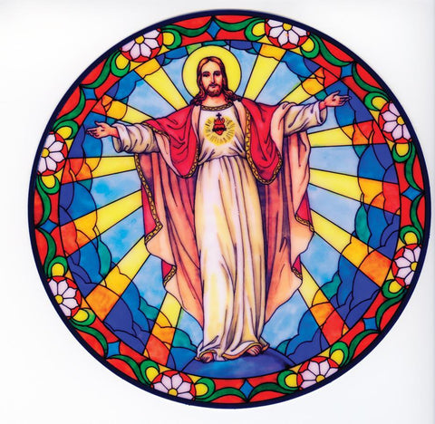 Risen Christ Static Sticker - Gerken's Religious Supplies
